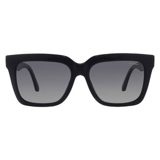 Versace Polarized Grey Square Ladies Sunglasses VE4498 GB1/T3 55