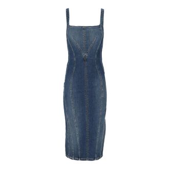 Elisabetta Franchi Dames, Jurken, Blauw, Maat: XS