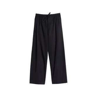 Christophe Lemaire Wide Trousers, male, Black, Size: 2XL Pant