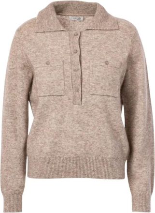 Jcsophie Polaris Trui - Dames - Truien - Beige - Maat: L Wol