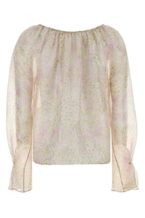 Alberta Ferretti A02221649 1224 Fantasiarosa Camicie Shirt