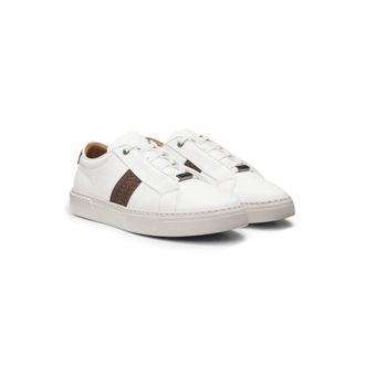 BOSS Gary trainers with woven details