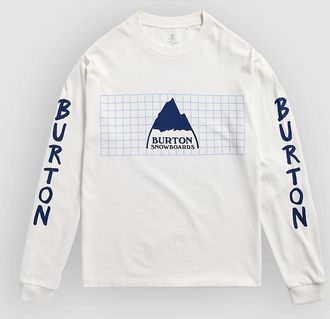 Burton 80s T-Shirt manica Lunga bianco