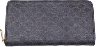 Celine Black Canvas Long Wallet (Bi-Fold) (Pre-Owned)
