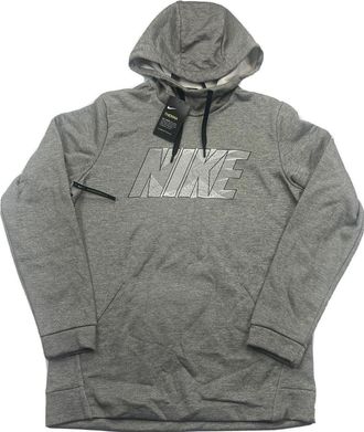 Nike Therma Fit Graphic Hoodie Heather Grey BV2755-071