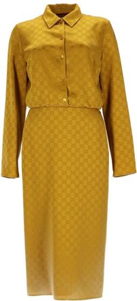 Gucci Midi Dress With Shirt