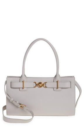 Versace Medusa 95 Tote in Pearl Grey-Gold Versace at Nordstrom