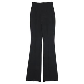 Max Mara Wide Trousers, female, Black, Size: S Wide Trousers