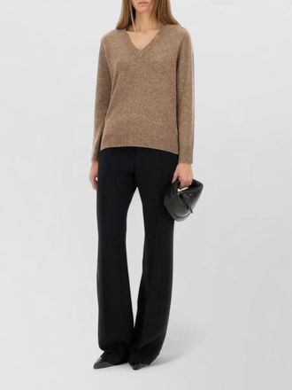 Aspesi wool blend sweater v neckline