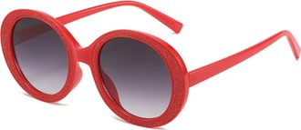 Generic Outdoor Womens Sunglasses Vacation Sports Mens Sun Glasses(Red)