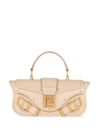 Balmain Borsa tote Blaze in pelle - Toni neutri
