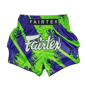 OEM Pantaloncini Da Muay Thai Fairtex Bs1928 Blu/verde Taglia M