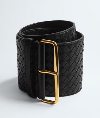Bottega Veneta Sumo Belt - Black - Woman - 28