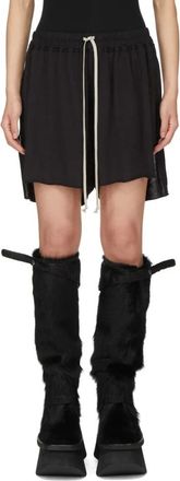 Rick Owens Boxers - Dames - Korte broeken - Zwart - Maat: XS Viscose