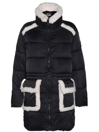 UGG Amal Plushseam coat - women - Polyester/Nylon/Polyester - S - Black