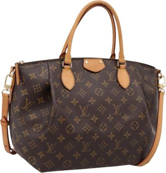 Louis Vuitton Turenne Monogram Canvas Brown Canvas Handbag (Pre-Owned)