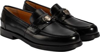 Desa Woman Leather Slip-Ons - Suede Upper, Abrasion-Proof Sole, Flat Heel, Breathable | Black - 37