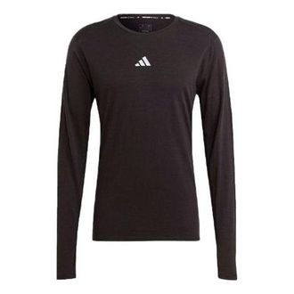 adidas Ultimate Running Conquer the Elements Merino Long Sleeve T-shirt Black IB6390