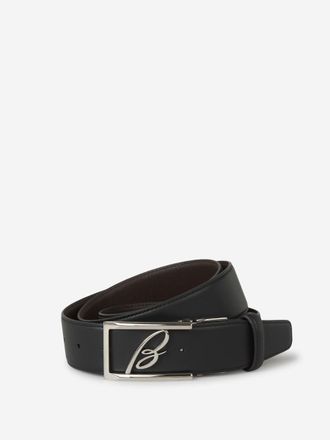 Brioni Reversible Leather Belt