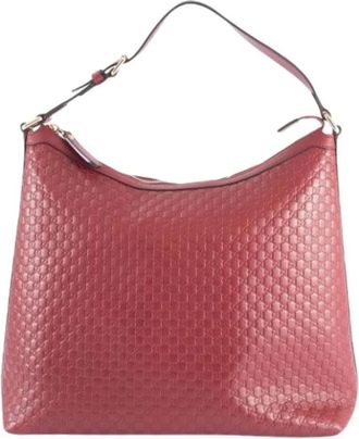 Gucci Pre-owned Shoulder Bags, female, Red, Size: ONE SIZE Pre-owned Vintage Shoulder Bag