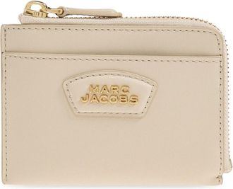 Marc Jacobs Everyday Top Zip Wallet - Dames - Portefeuilles - Beige - ONE Size - Leer - Accessoires