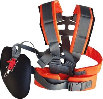 OEM Correa De Hombro Para Cortac&eacute;sped, Correa De Hombro Para Desbrozadora, Arn&eacute;s De Doble Hombro Con Nailon Ajustable, Arn&eacute;s Acolchado C&oacute;modo Para Herrami