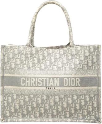 Dior Pre-owned Book Tote - Dames - Vintage Shopper - Grijs - ONE Size - Vintage