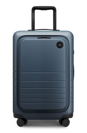 Monos 23-Inch Pro Plus Spinner Luggage in Ocean Blue at Nordstrom