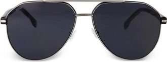 BOSS round-frame sunglasses - Black