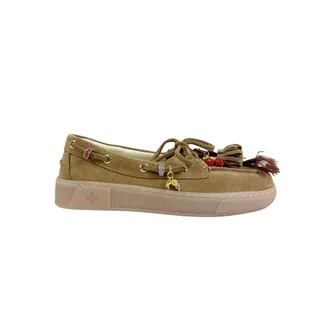 Gio+ Sailor Shoes, female, Brown, Size: 7 US Moka Mocassino