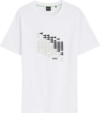 HUGO BOSS Network Flag Graphic-print T-shirt