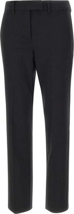 Marella Slim-fit Trousers, female, Black, Size: XS Marella Trousers Black