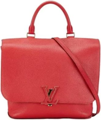 Louis Vuitton Pre-owned Handbags, female, Pink, Size: ONE SIZE Pre-owned Leather handbags