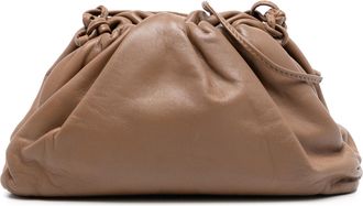 Bottega Veneta Tweedehands Lamsleer De Mini Pouch Schoudertas