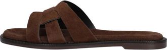 Notre-V 22730 Slippers - Dames - Sandalen - Bruin - 40 EU - Leer - Schoenen