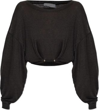 Iro Destinee Top - Dames - Blouses - Zwart - M - Linnen - Overhemden