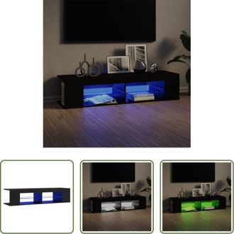 vidaXL vidaXL Supporto TV con luci RGB - Mobile Porta TV con Luci LED Nero 135x39x30 cm
