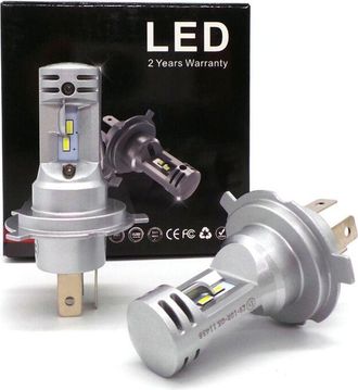 OEM Bombillas Led H4 9v-32v Canbus Csp Set Nuevo