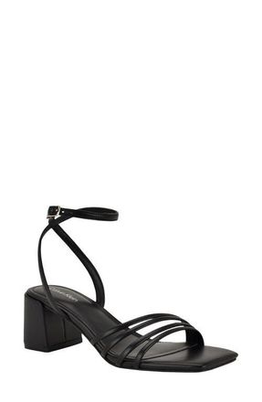 Calvin Klein Pazey 2 Ankle Strap Sandal in Black at Nordstrom, Size 8.5