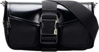 Prada Pre-owned Cross Body Bags, female, Black, Size: ONE SIZE Pre-owned Vintage Crossbody Bag