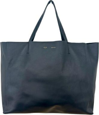 Celine Black Leather Tote Bag (Pre-Owned)