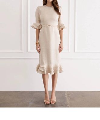 Aqua Blu Australia Bec Midi Dress In Illuminee