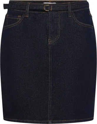 Cream Falda vaquera - Skirts - Mujer - Azul - 2XL