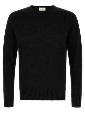 Maryya Black Crew Neck Sweater