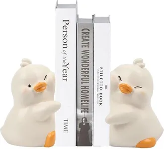 OEM Sujetalibros Creativos Con Forma De Pato - Antideslizantes - 2 Unidades