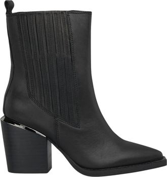 Alma En Pena Enkellaarzen met elastiek - Dames - Cowboylaarzen - Zwart - 38 EU - Schoenen