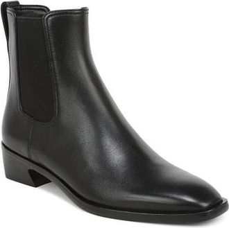 Vince Ari Leather Chelsea Boot in Black at Nordstrom, Size 8.5