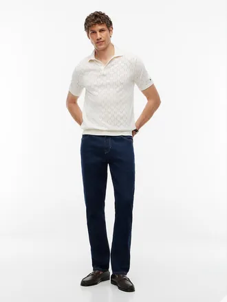 Tommy Hilfiger Mens Stretch Slim Jean - Indigo Denim - 28W x 30L