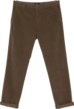 Dondup Rechte broek - Heren - Straight fit broeken - Bruin - W32 - Broeken