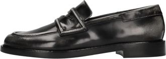 3Juin Maya Loafer - Dames - Loafers - Zwart - 40 EU - Leer - Schoenen
